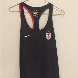 Nike USA black tank top